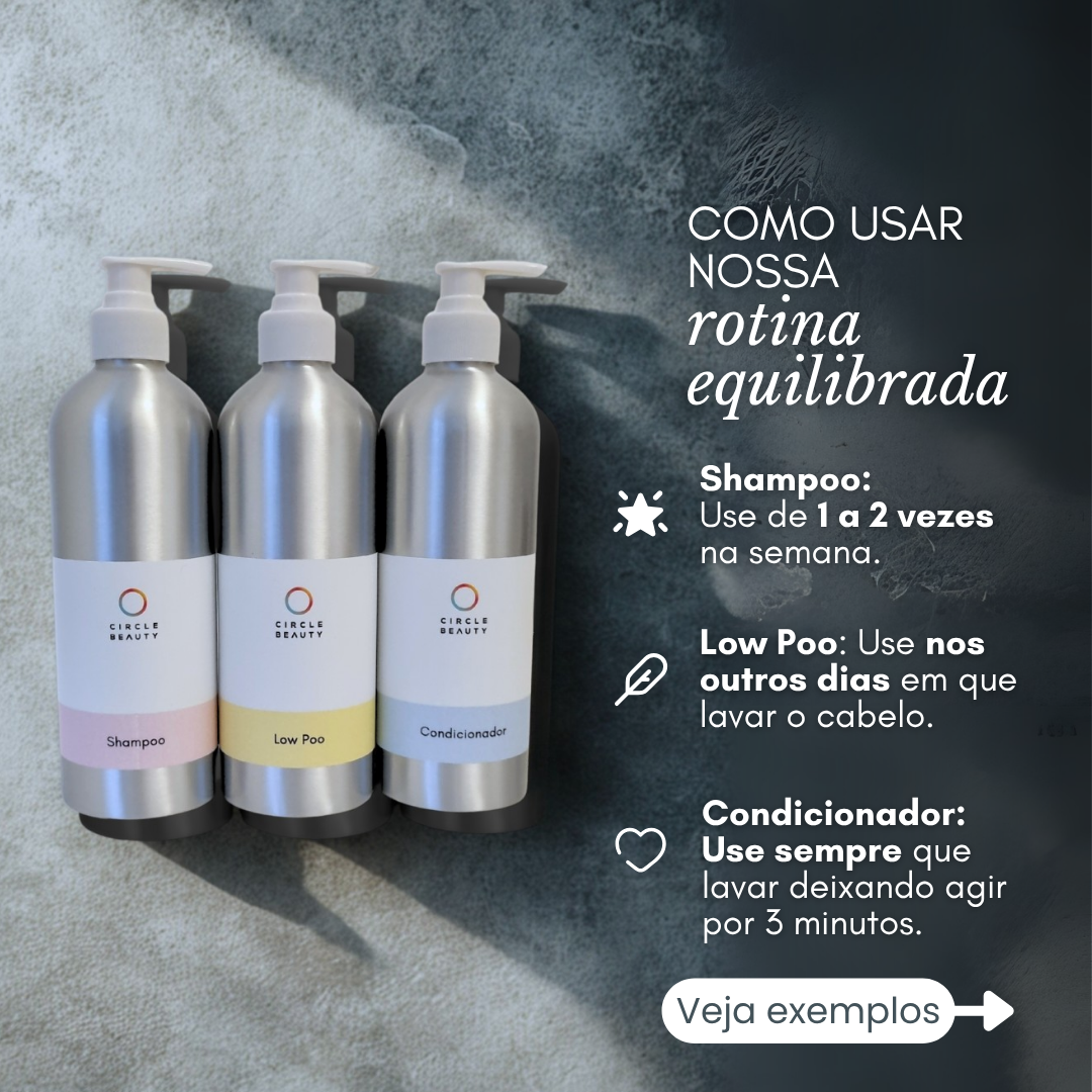 Rotina Cabelos Lisos + Creme de Pentear Finalizador
