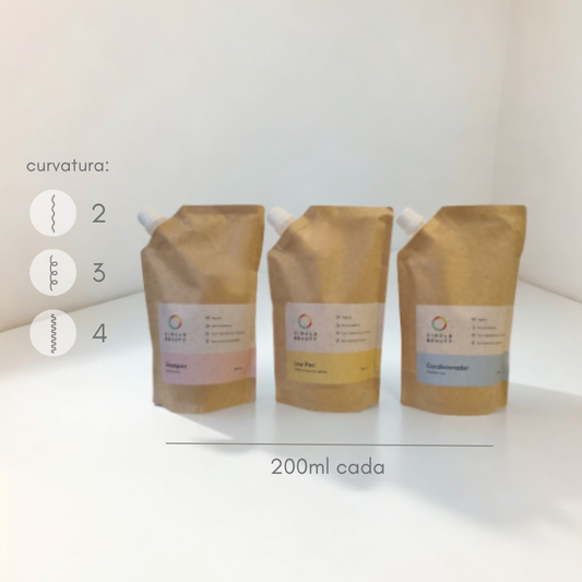 Kit Para Experimentar - Cabelos Ondulados e Cacheados