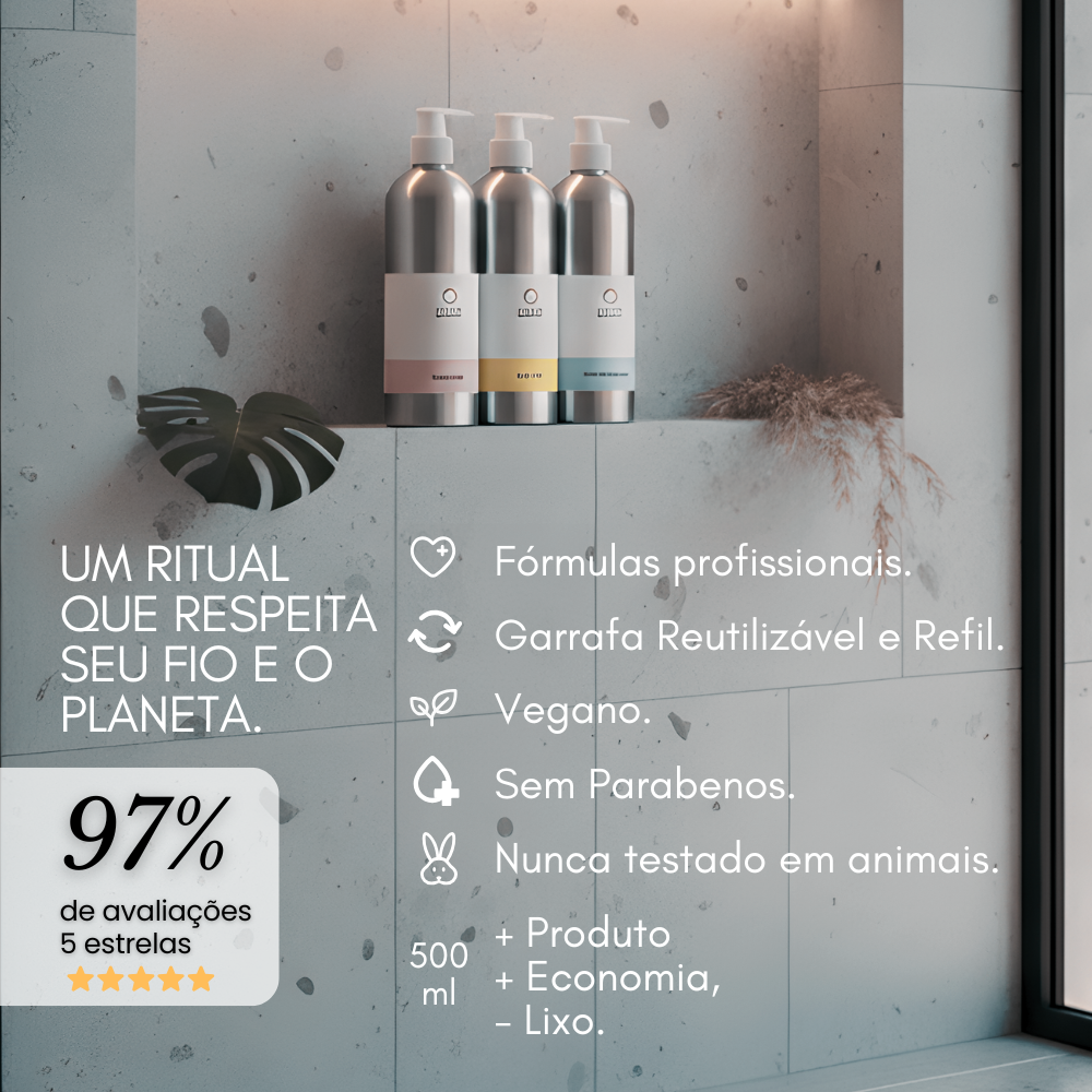 Refil Rotina Cabelos Lisos