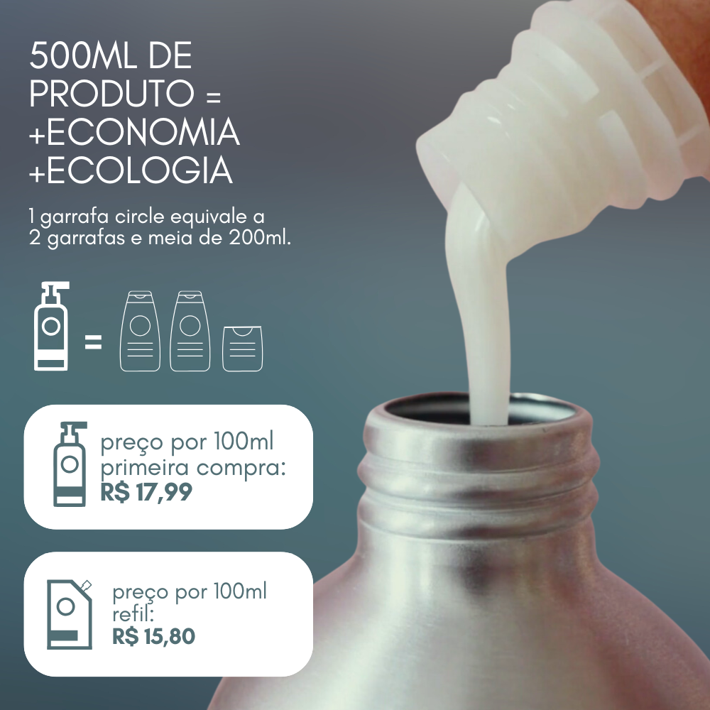 Refil Rotina Cabelos Lisos